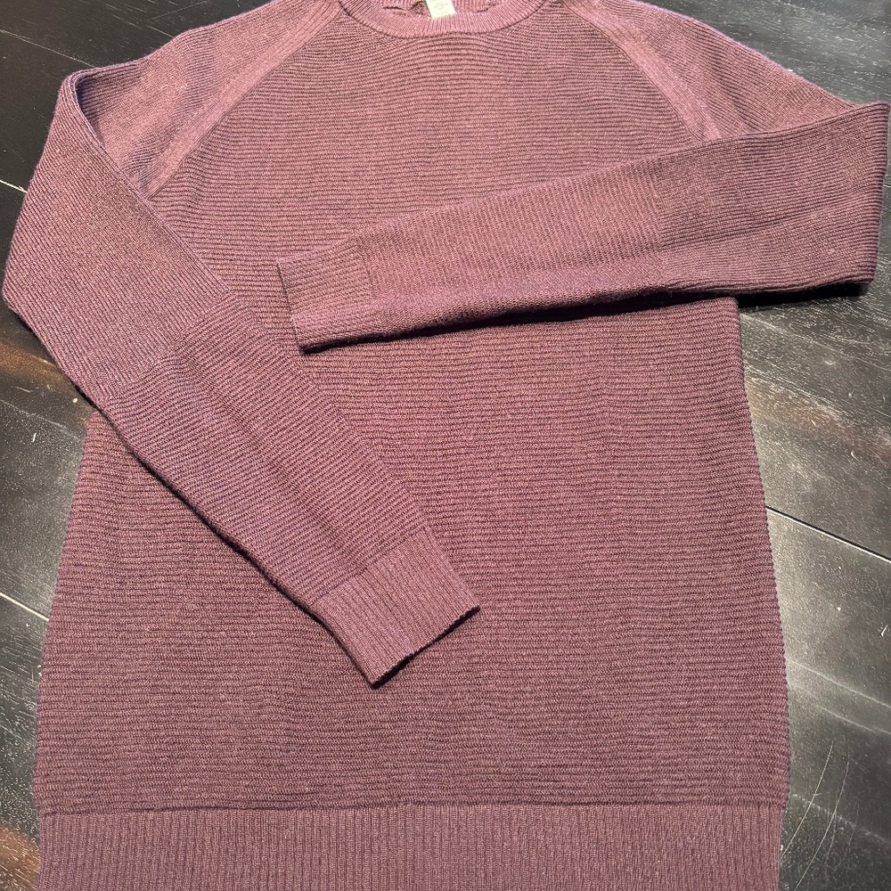 Lululemon Sweater - Deep plum color